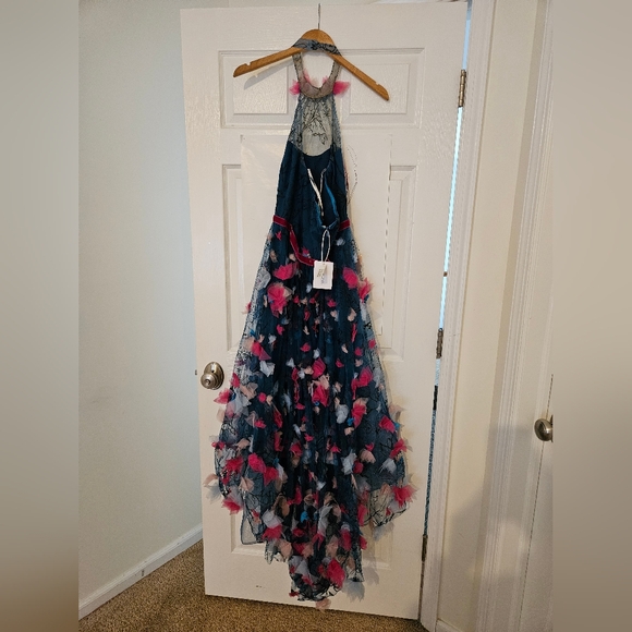 NEW Marchese Notte Halter Dress - Picture 8 of 11